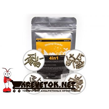 GlasGarten Shrimp Snacks 4in1 GlasGarten Shrimp Snacks 4in1