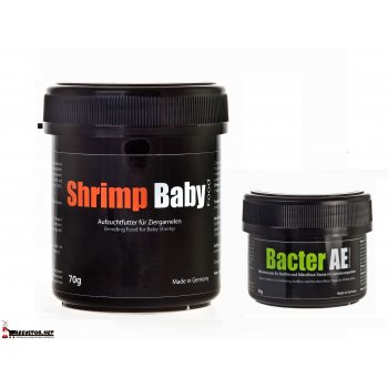 GlasGarten Shrimp Baby Food 70g & Bacter AE 35g